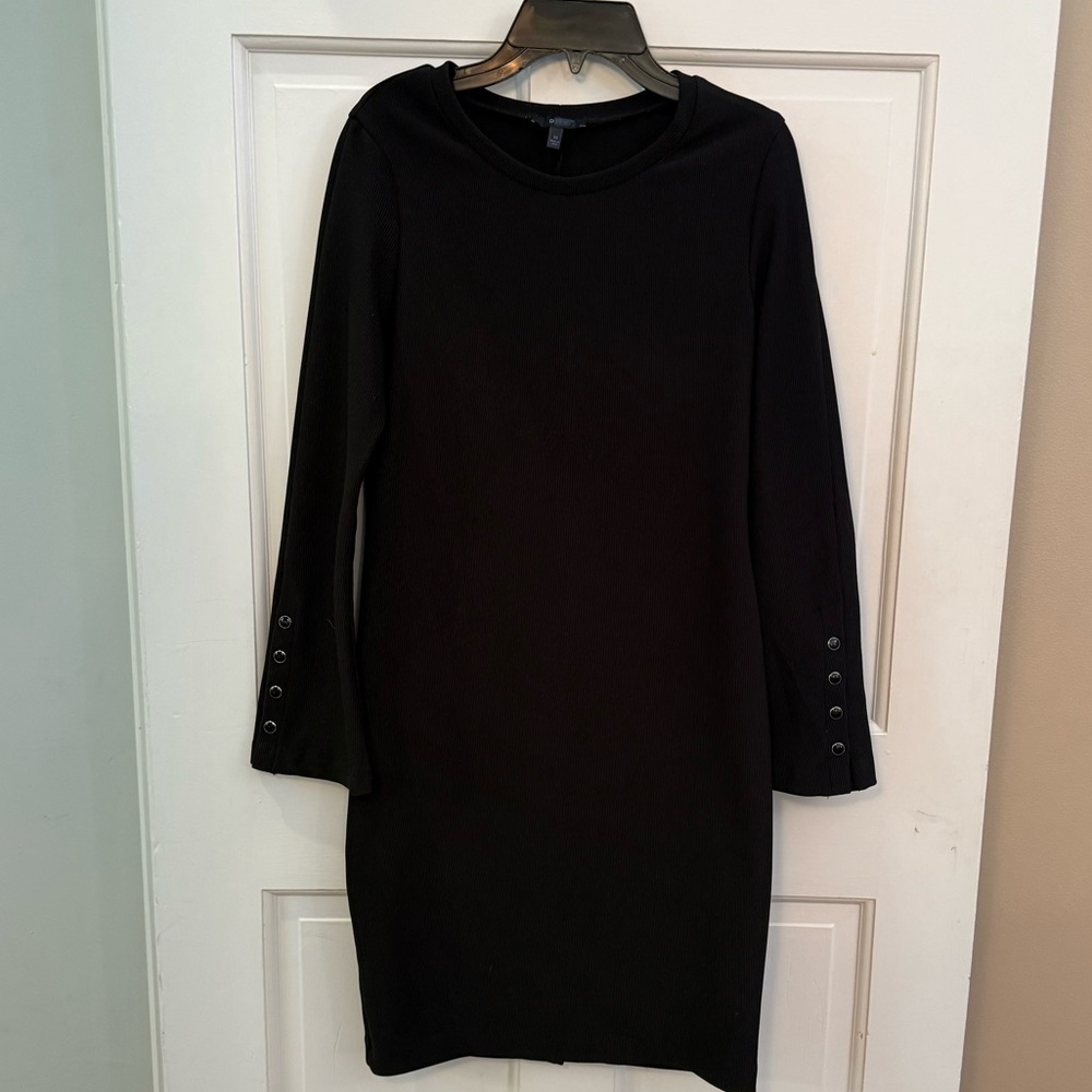 DREW Classic Black Long Sleeve Dress size Medium